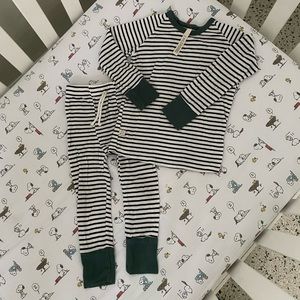 Childhoods Clothing Rib Knit LS + Pant